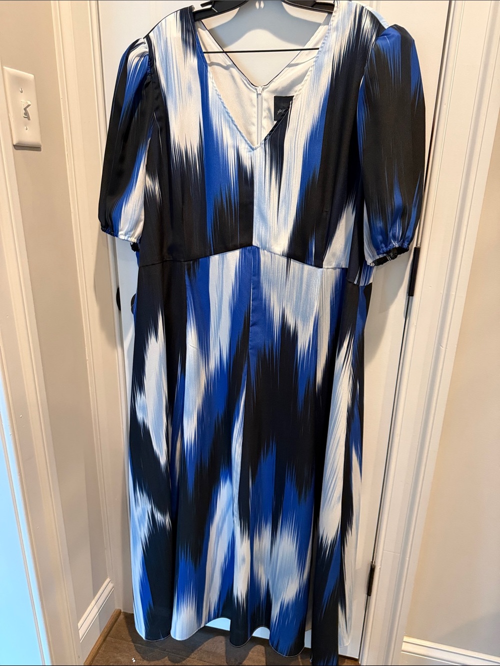 Marina Rinadi- crepe de chine dress (XL20)